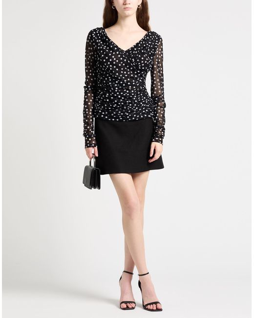 Dolce & Gabbana Black Top Polyamide, Elastane