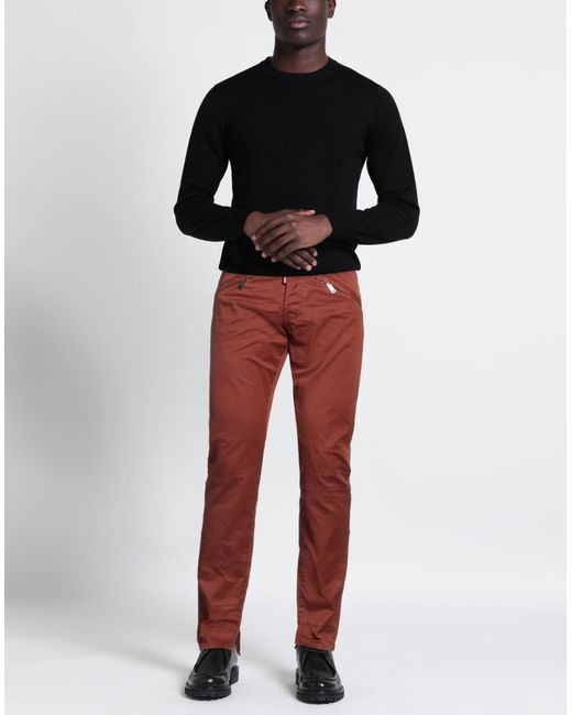 DSquared² Red Trouser for men