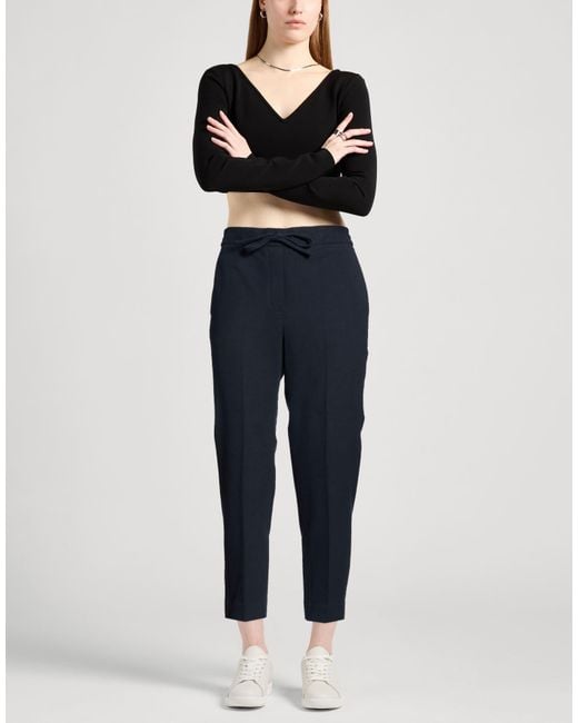 Circolo 1901 Blue Pants Cotton, Elastane