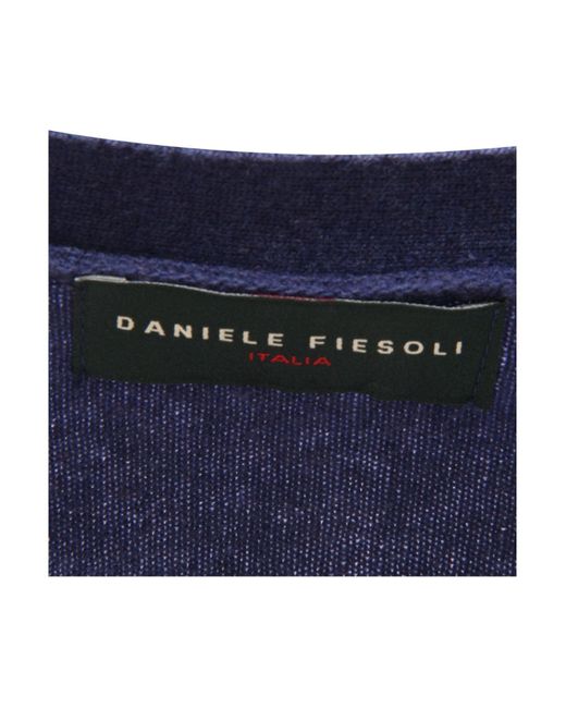 Pullover Daniele Fiesoli de hombre de color Blue