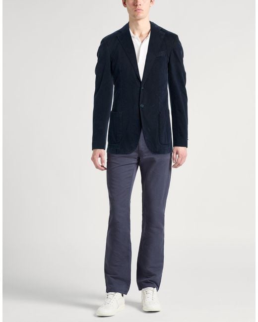 Santaniello Blue Blazer for men