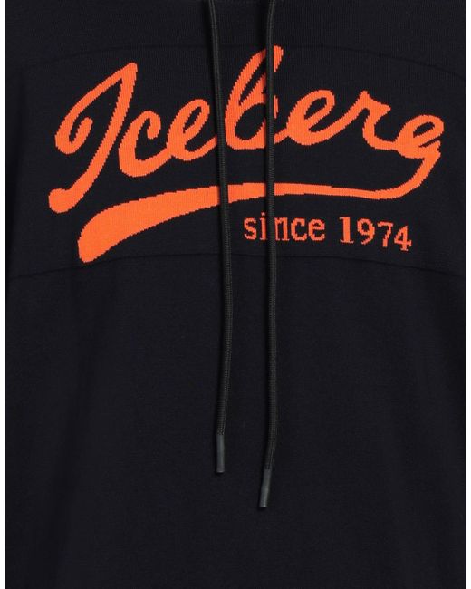 Iceberg Blue Jumper for men