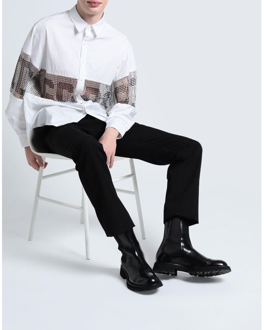 Alexander McQueen Black Ankle Boots for men