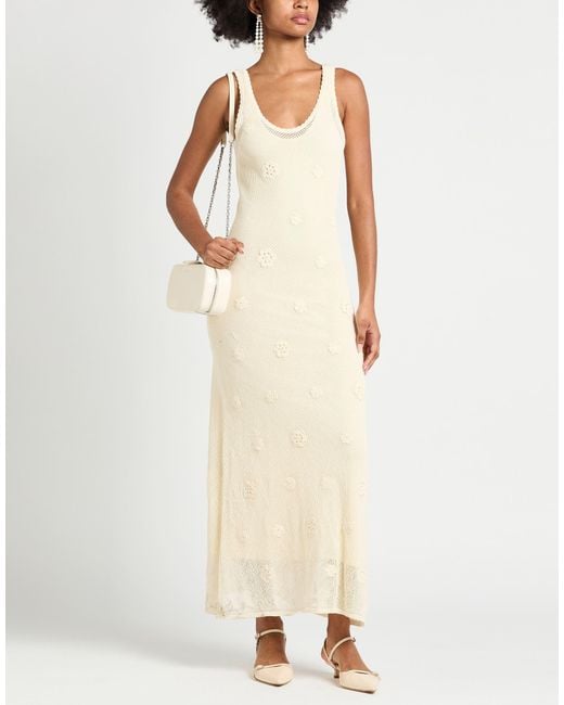 Sandro White Maxi Dresses
