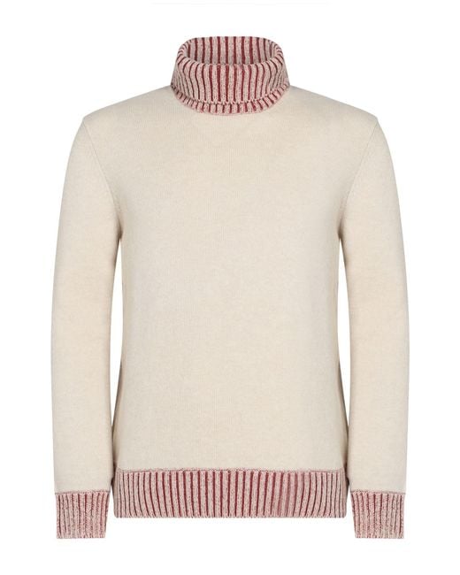 Gran Sasso Natural Turtleneck for men