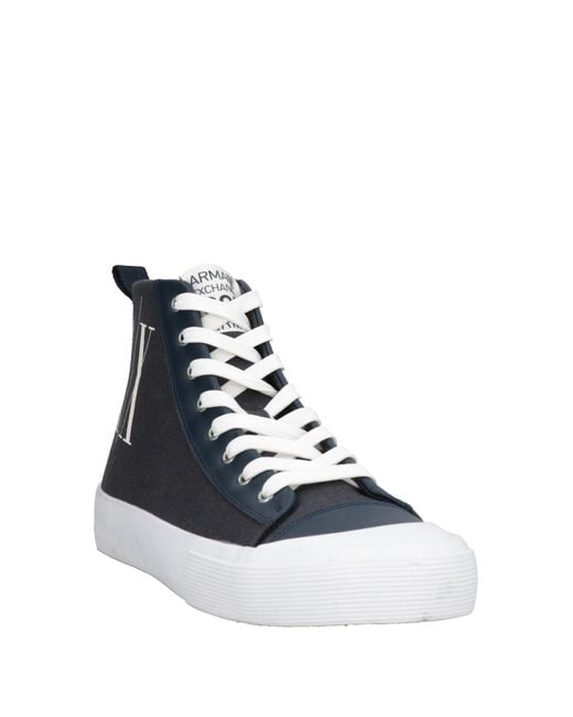 ARMANI EXCHANGE Blue Trainers for men