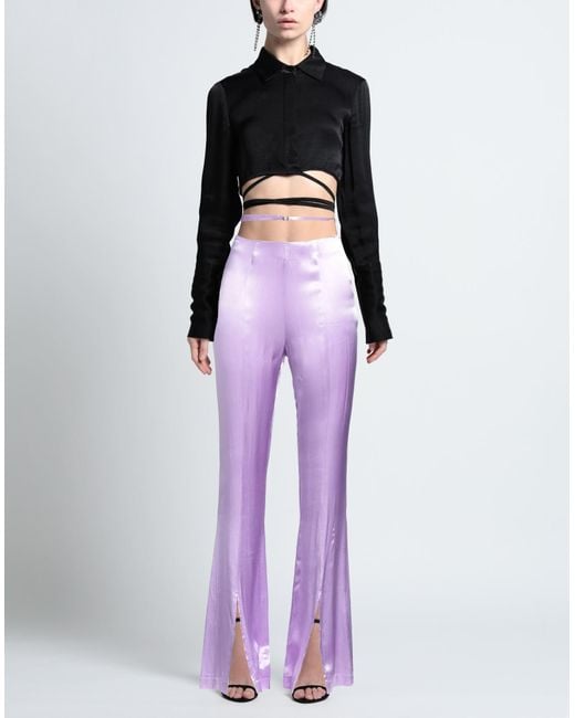 Isabelle Blanche Purple Trouser