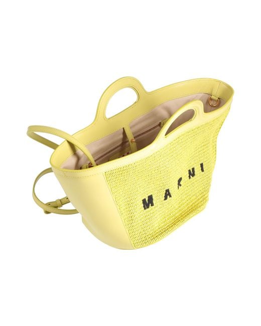 Marni Yellow Handbags