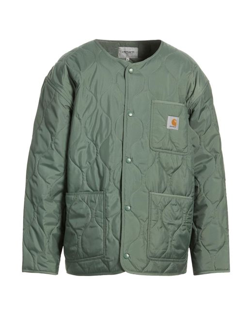 Carhartt Green Jacket Polyester for men