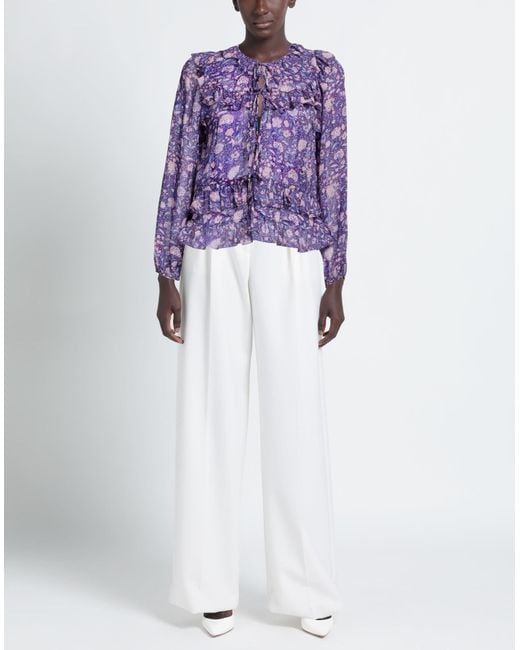 Maje Purple Shirt