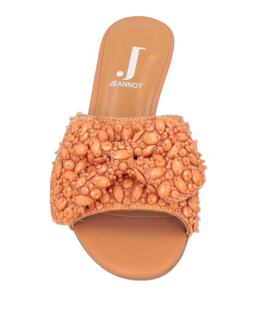 Jeannot Brown Sandals