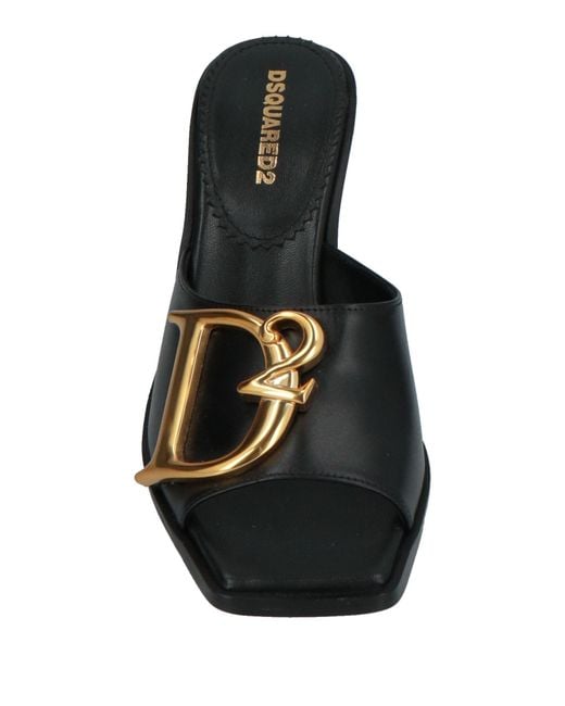 DSquared² Black Sandals