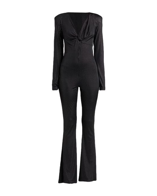 Liu Jo Black Jumpsuit Polyester, Elastane