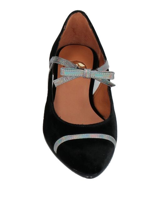 Ras Black Ballet Flats