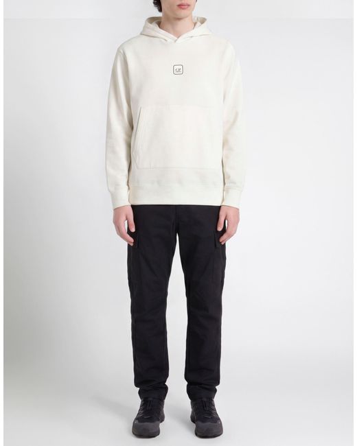 C P Company White Sweatshirts for men
