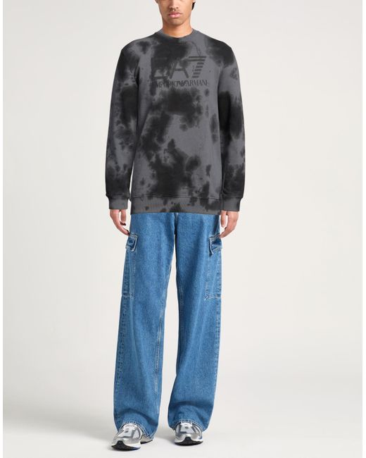 EA7 Gray Sweatshirt for men