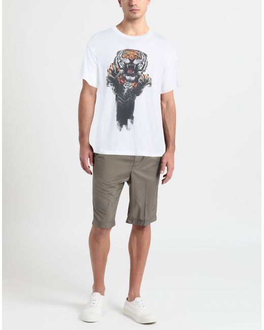 Roberto Cavalli White T-shirt for men