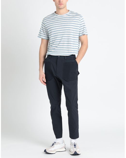 White Mountaineering Blue Pants for men