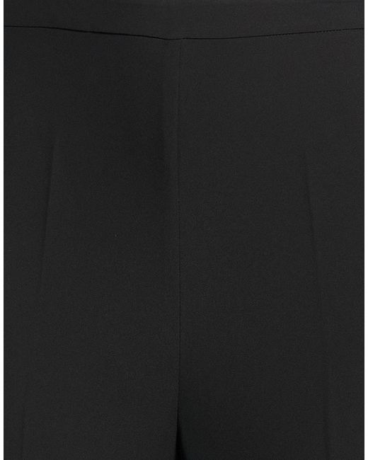 Hanita Black Pants Polyester, Elastane