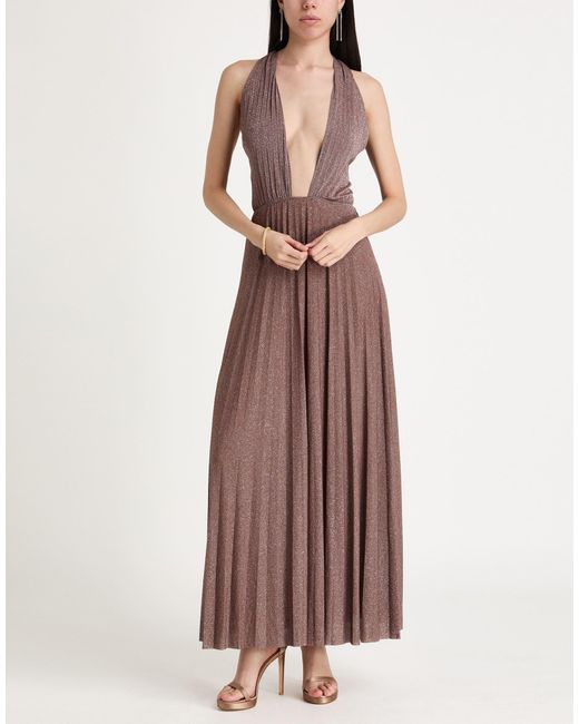 SOLOTRE Purple Maxi Dress