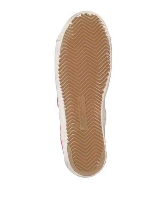Philippe Model Pink Trainers