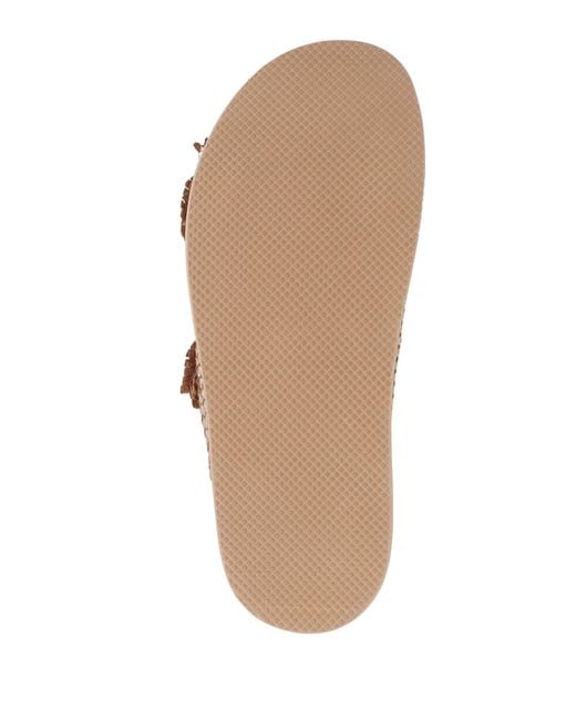 Emanuélle Vee Brown Sandals Synthetic Material