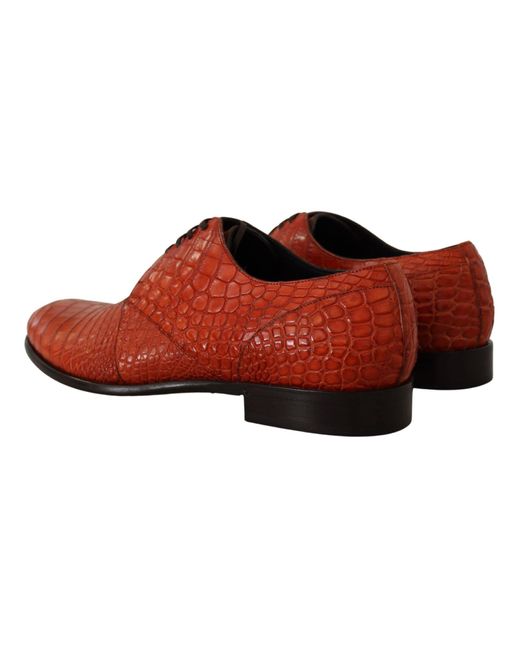 Chaussures à lacets Dolce & Gabbana pour homme en coloris Red