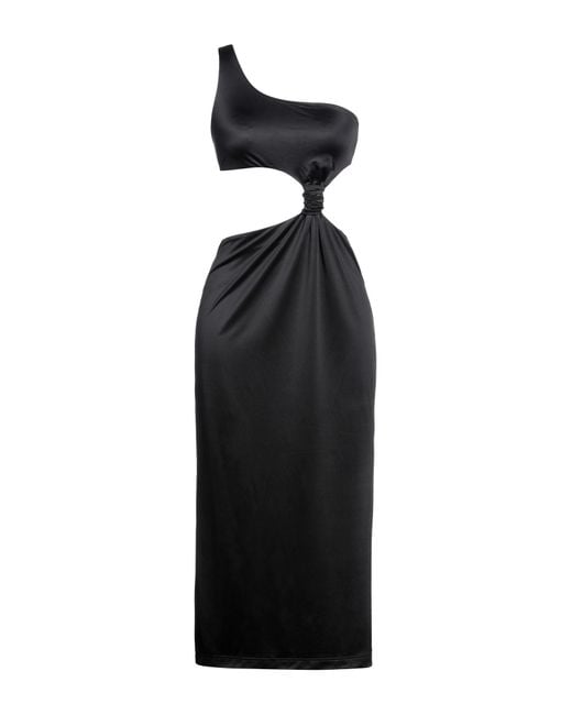 Versace Black Midi Dress