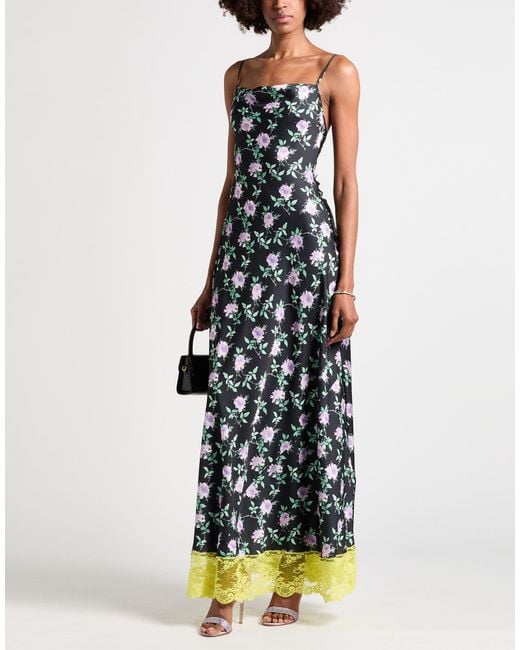 MSGM White Maxi Dress Polyester