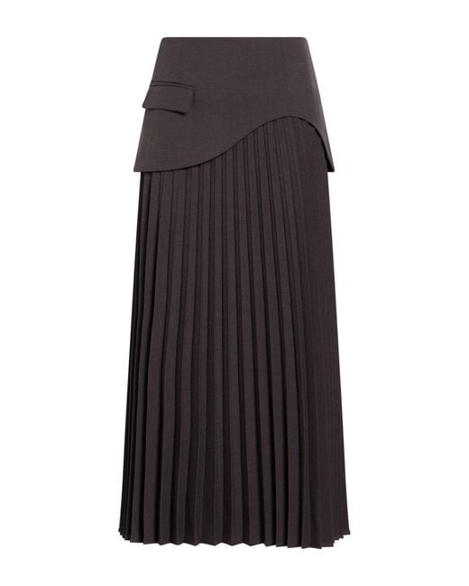 Imperial Multicolor Maxi Skirt Polyester, Viscose, Elastane