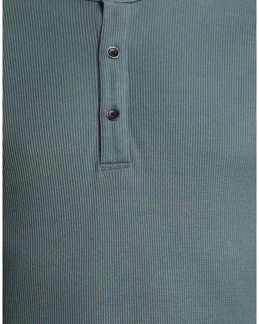 Rag & Bone Blue Deep T-Shirt Viscose, Elastane for men