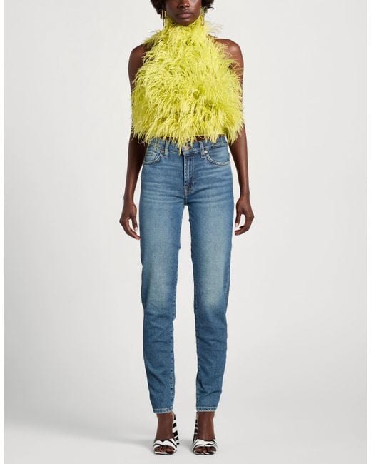 7 For All Mankind Blue Jeans Cotton, Modal, Elastomultiester, Elastane