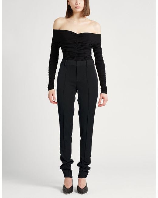 Tod's Black Pants Virgin Wool