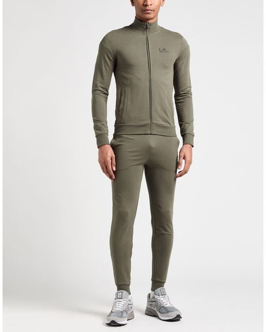 Chándal EA7 de hombre de color Green