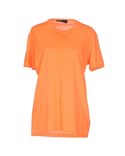 DSquared² Orange T-shirt