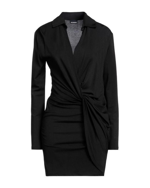 Jacquemus Black Mini Dress