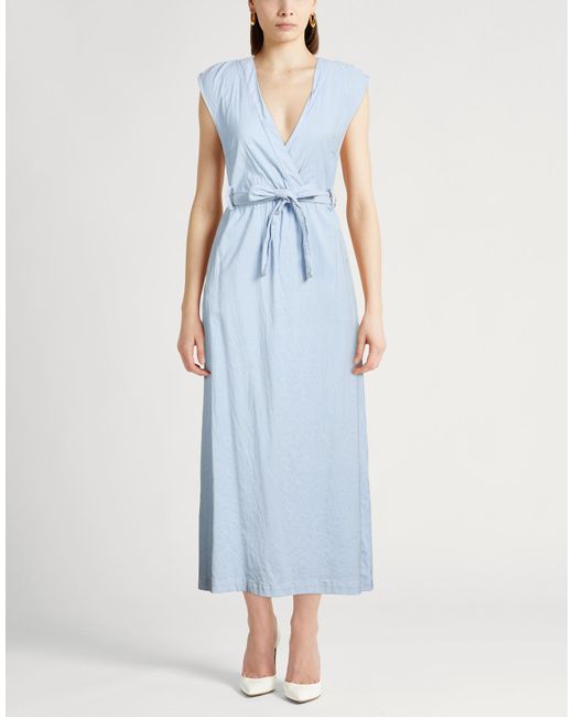 Eleventy Blue Maxi Dress