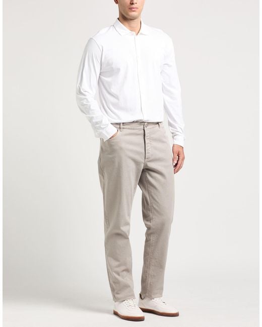 Brunello Cucinelli Gray Trouser for men