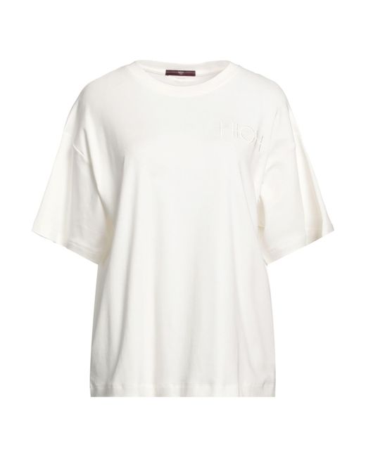 T-shirt High en coloris White