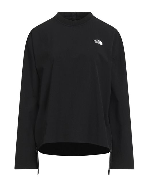 The North Face Black Sweatshirt Nylon, Elastane