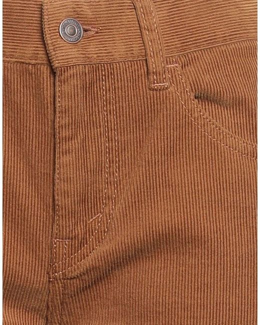 Céline Brown Pants Cotton