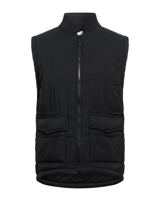 DISCLAIMER Black Vest Polyester, Polyamide for men