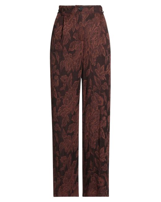 Haveone Purple Pants Viscose, Polyamide