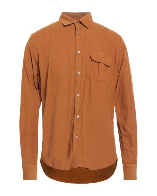 Glanshirt Brown Shirt for men