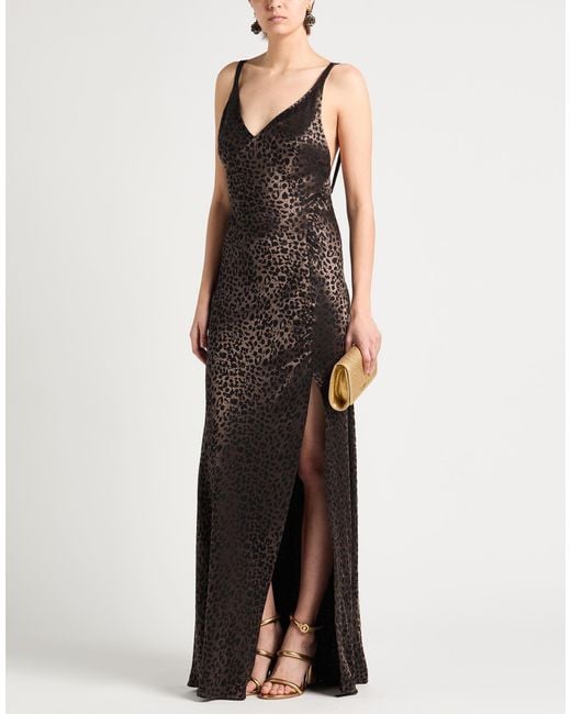 McQueen Brown Maxi Dress
