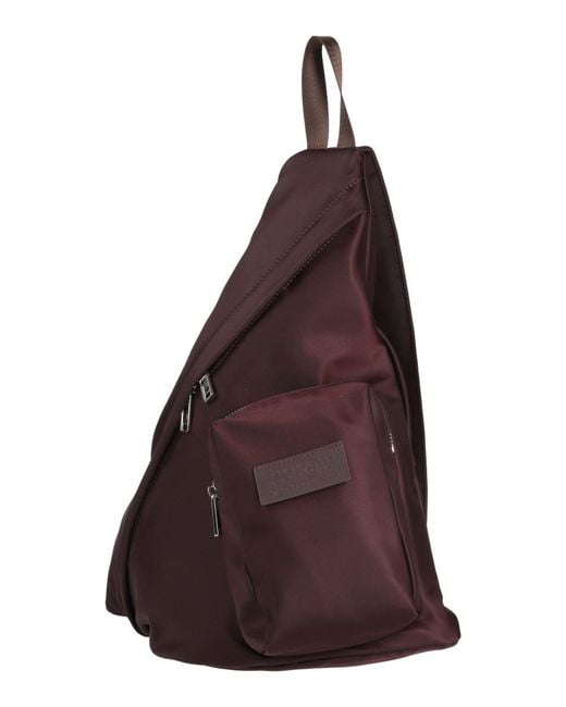 MM6 by Maison Margiela Purple Dark Backpack Polyamide