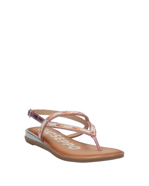 Gioseppo Pink Thong Sandal