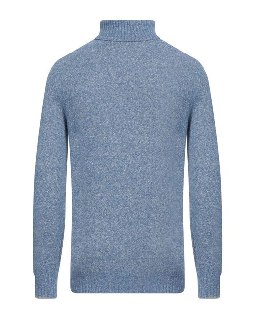 Brunello Cucinelli Blue Turtleneck for men