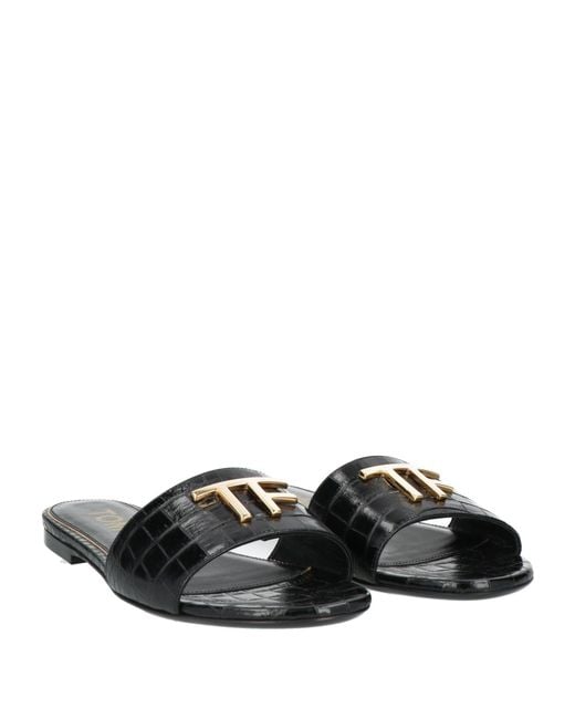 Tom Ford White Sandals Calfskin