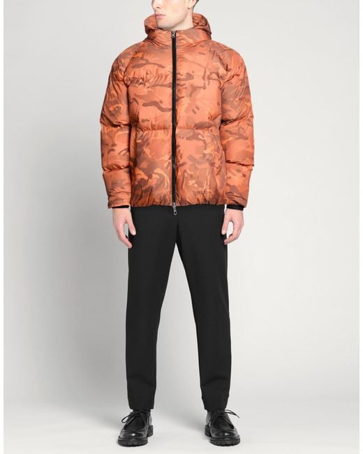 Cole Buxton Orange Puffer for men